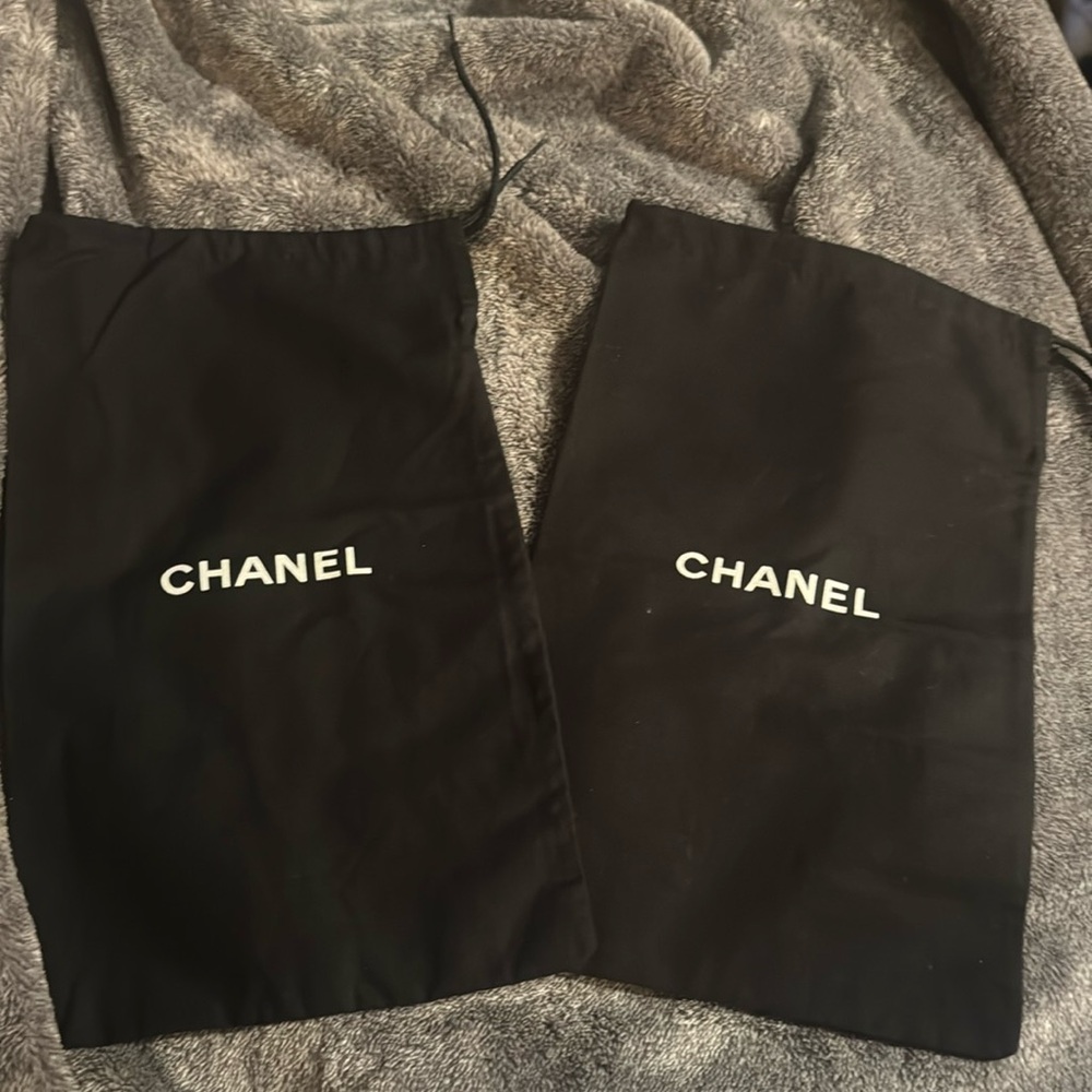 Chanel dust bag set of 2